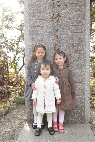 お宮参り写真 撮影場所 多摩川浅間神社 たけくらべ