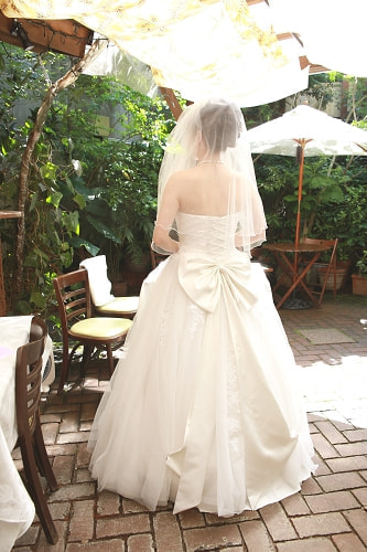 ブライダル写真 撮影場所 レストラン ガーデン