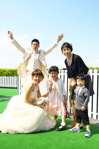 ブライダル写真 撮影場所 横浜 結婚式場 友人