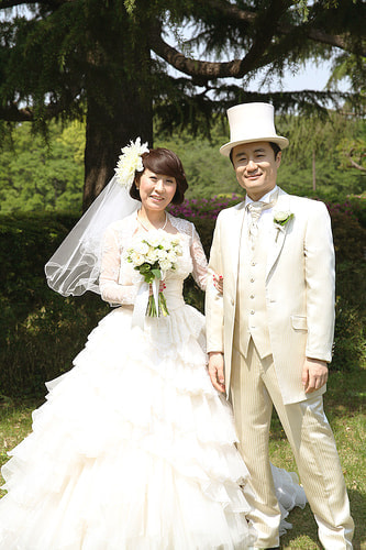 ブライダル写真 撮影場所 世田谷公園 ハッピー