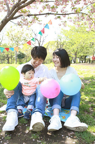 ファミリーフォト 撮影場所 代官山、西郷山公園１３