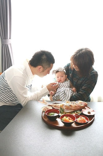 お食い初め(百日祝い)写真６