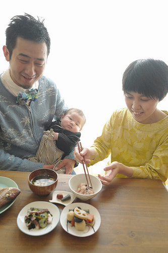 百日祝い(お食い初め)写真５