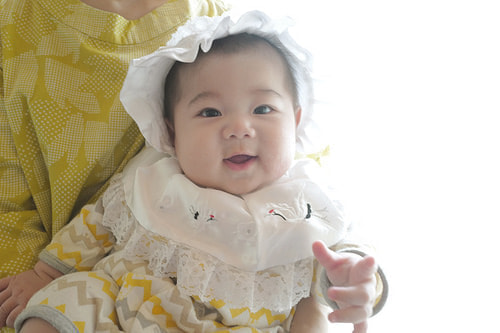 お宮参り着物の着付け