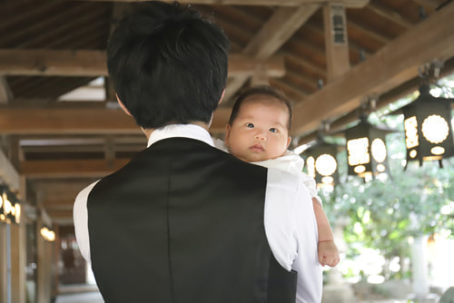 お宮参り写真 撮影場所 川越氷川神社２５