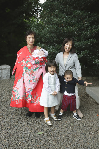 お宮参り写真 撮影場所 阿佐ヶ谷神明宮１１