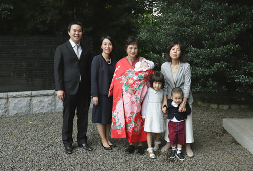 お宮参り写真 撮影場所 阿佐ヶ谷神明宮１２