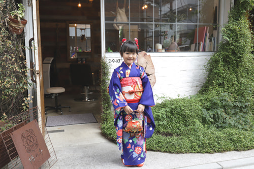 七五三写真 撮影場所 美容室３４