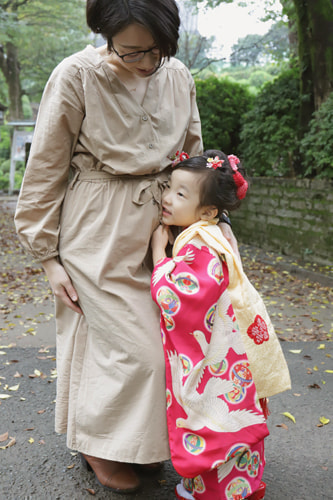 七五三写真 撮影場所 根津神社
