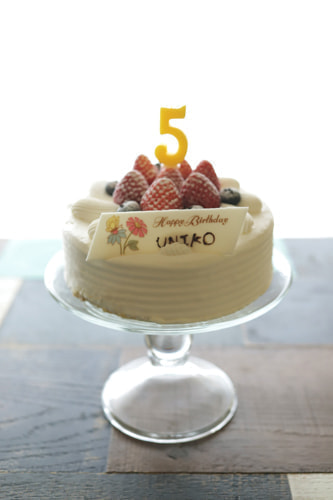 5歳バースデーフォト