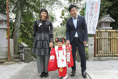 熊野師岡神社の撮影スポット 階段上