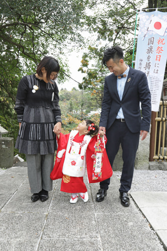 熊野師岡神社の撮影スポット 階段上