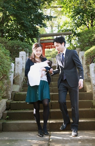 根津神社の撮影スポット 西門付近の階段